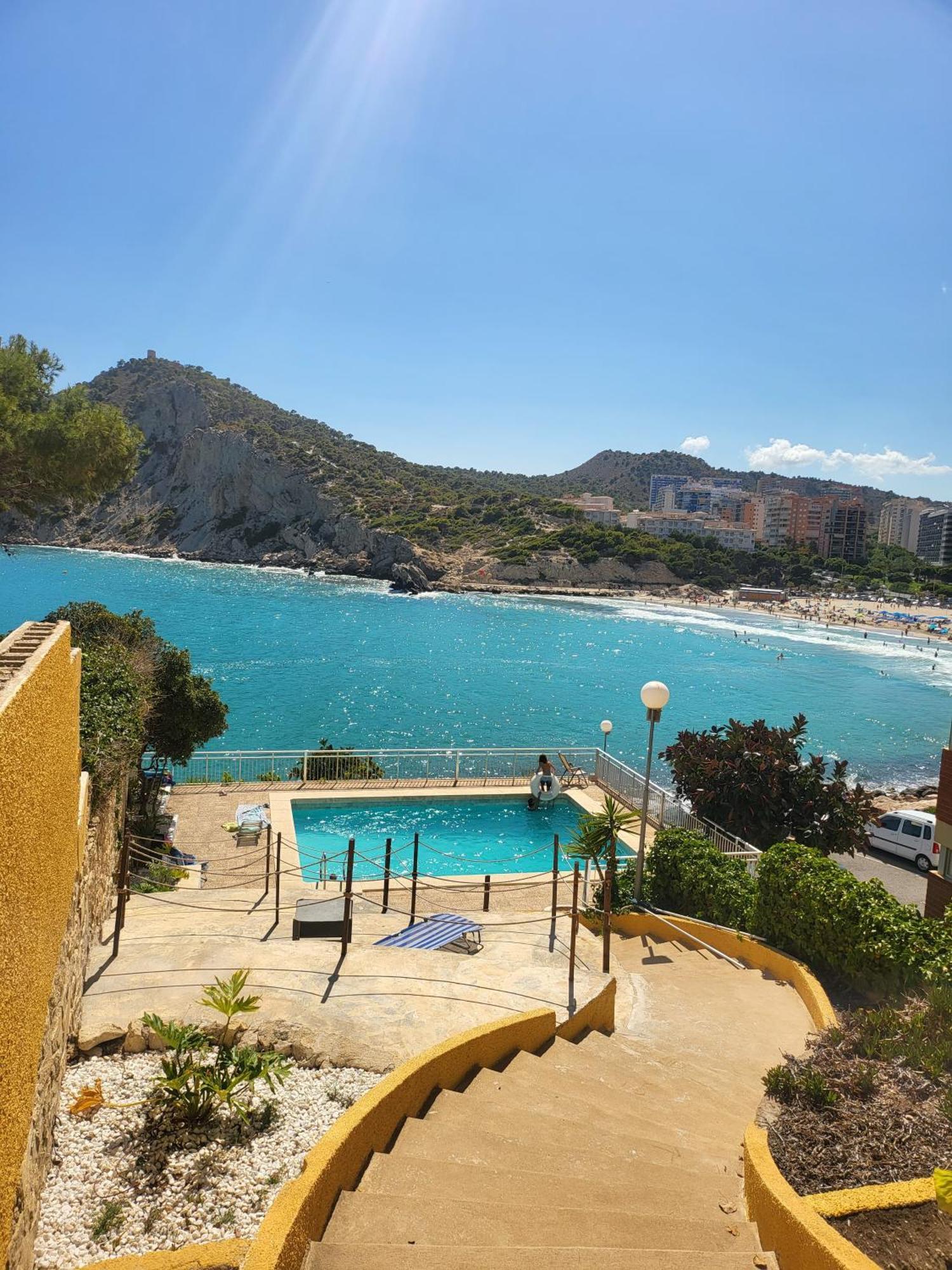 Europa Club Apartment, La Cala De Finestrat, Benidorm, Next To The Beach, Ground Floor, Air Cond Екстериор снимка